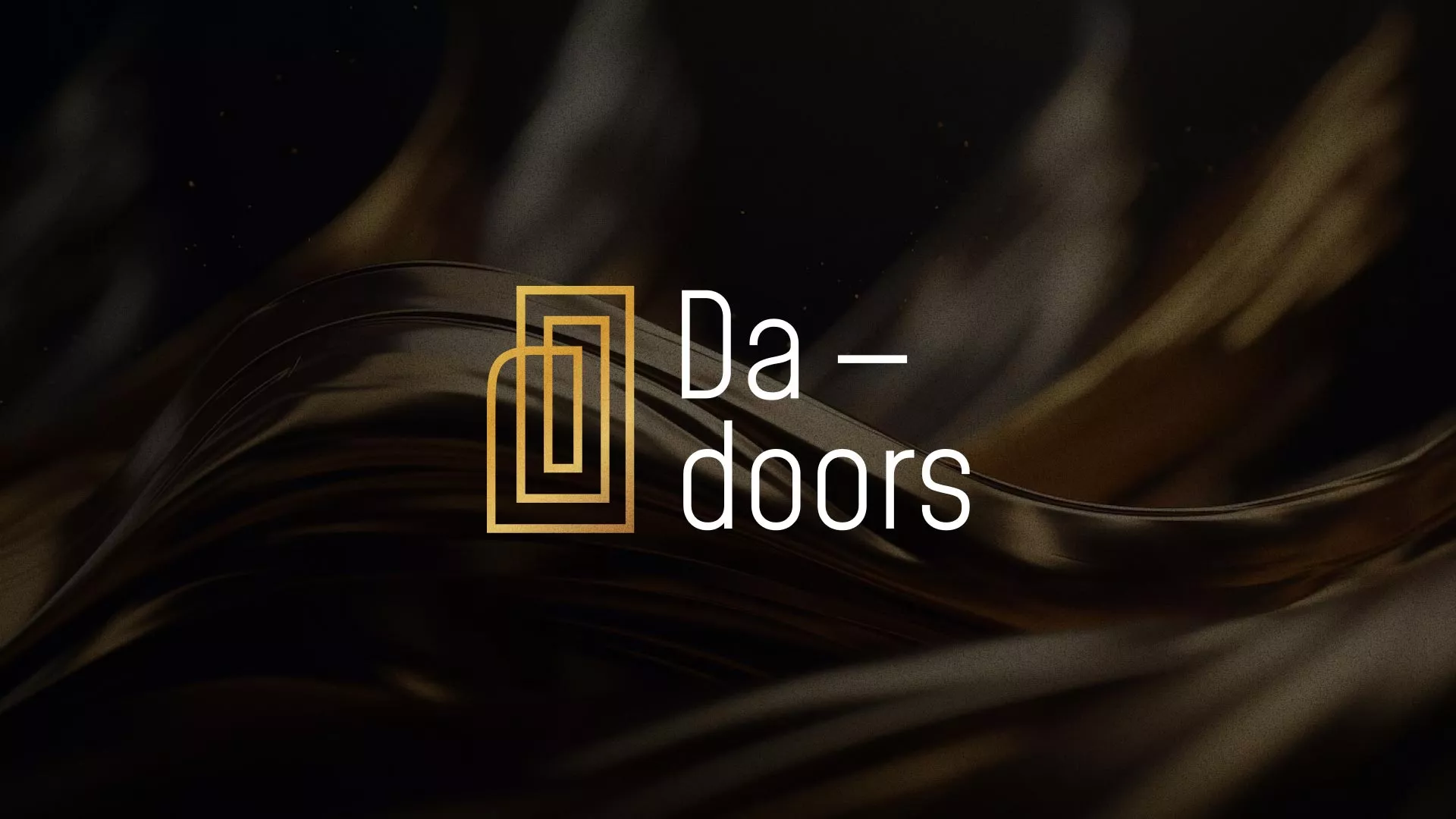 Разработка логотипа для компании «DA-DOORS» в Кизеле